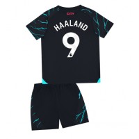 Manchester City Erling Haaland #9 Replica Third Minikit 2023-24 Short Sleeve (+ pants)